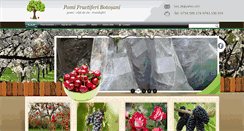 Desktop Screenshot of pomifructiferibt.ro