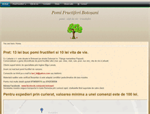 Tablet Screenshot of pomifructiferibt.ro